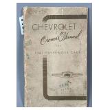 1947 Chevrolet Owners Manual