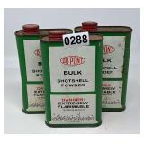 DuPont BULK Shotshell Powder (3 Cans)