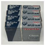 Federal 10 Ga. 3 1/2” 1 3/4 oz Slugs (4 Boxes)