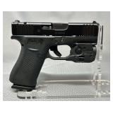 Glock  9mm  43X  BVAB233  Has Streamlight TLR-6 laser/light combo included.