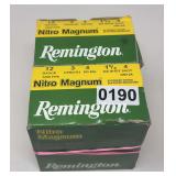 Remington 12 Ga. 3” 4 Shot (2 Boxes)