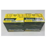 Remington Steel 12 Ga. 2 3/4” 6 Shot (2 Boxes)