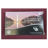 2013 United States Mint Silver Proof Set OGP