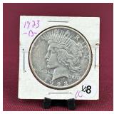 1923D Silver Peace Dollar