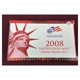 2008 United States Mint Silver Proof Set OGP