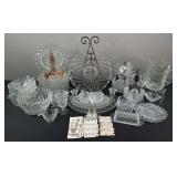 American Fostoria Glass Set