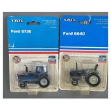 Ford 6640 & 8730 1/64 Scale ERTL Tractors