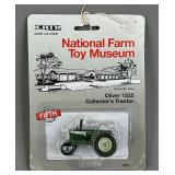 White Oliver 1555 National Farm Toy Museum 1/64 Scale Tractor