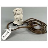 Porcelain Dog Vintage Extension Cord