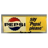 Say “Pepsi Please” Sign