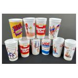 Vintage McDonalds & Burger King Cups