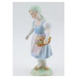 Herend Porcelain Figure of Hungarian Maiden, 5502