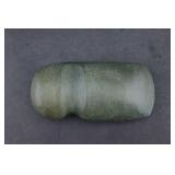 Carved Green Stone Axe Head