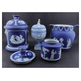 Wedgwood Blue and White Jasperware Collection