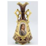 Royal Vienna "Ruth" Portrait Vase