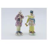 Pair Meissen Asian Figures