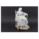 Meissen Porcelain Figure of Sleeping Woman