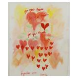 1980 Philomene Bennett "For You, Brad" Pastel