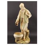 James Hadley Royal Worcester Porcelain Figure