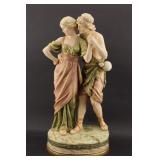 Royal Dux Porcelain Figural Group