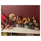 Halloween and fall decorations