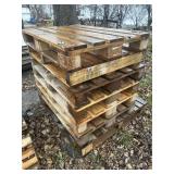 Stack of pallets