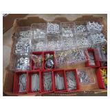 assorted cotter pins screws washers more