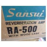 Vtg Sansui Amp RA-500 in original box