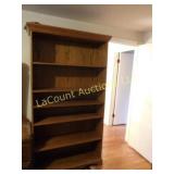 beautiful open shelf book case shelves