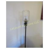 floor lamp large glass globe