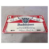 Budweiser Licence Plate