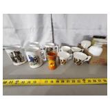 Set of 4 Norman Rockwell coffee cups, Set of 4