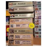 8 - 500 Piece Puzzles