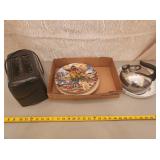 Tea Pot, Toaster & Decorative Plate