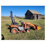 Kubota 4WD BX2370-LA243 Front Loader w Mower Deck