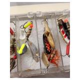 Plastic Case of Fishing Lures