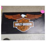 Motor Harley-Davidson Cycles Repop Sign 22" x