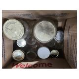 Box of Glass Jars