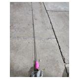 Steel Fishing Rod with Pflueger Trump Reel