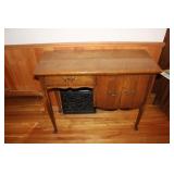 Vintage Oak Hallway Cabinet 36x15x30H