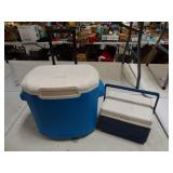 Lot of 2 Small Coleman Coolers