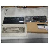 Lot of Computer Keyboards & Mount