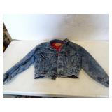 Levi Strauss Childrens Medium Denim Flannel Lined