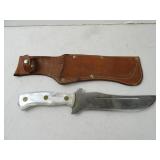 Vintage Jacques Brazil Stainless Sheath Knife