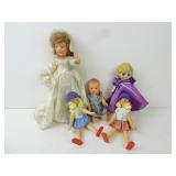 Lot of Misc. Vintage Dolls