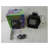 Curtis 5" Black & White Portable TV in Box with