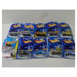 Lot of 10 Unopened Hot Wheels Cars