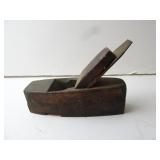 Antique Smaller Wood & Steel Wood Plane Tool