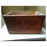 Antique Kewaunee WI Bottling Co. Sun Drop Golden