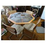 Glass Table w/ 4 Chairs